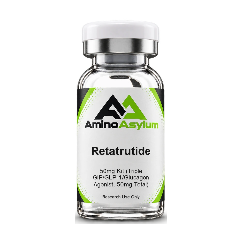 Retatrutide 50mg Kit (Triple GIP/GLP-1/Glucagon Agonist, 50mg Total) — Amino Asylum