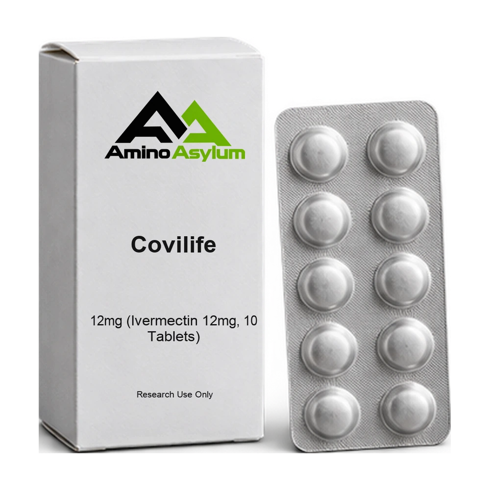 Covilife 12mg (Ivermectin 12mg, 10 Tablets) — Amino Asylum