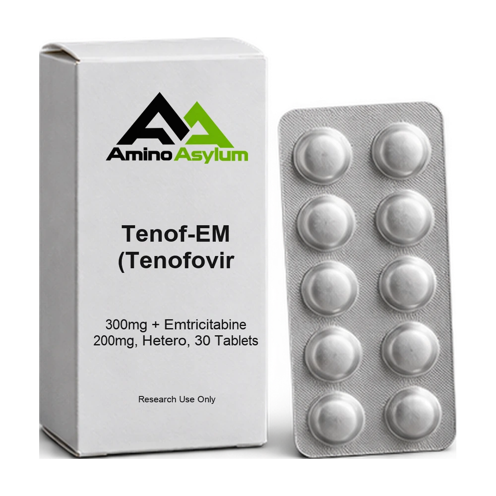 Tenof-EM (Tenofovir 300mg + Emtricitabine 200mg, Hetero, 30 Tablets) — Amino Asylum