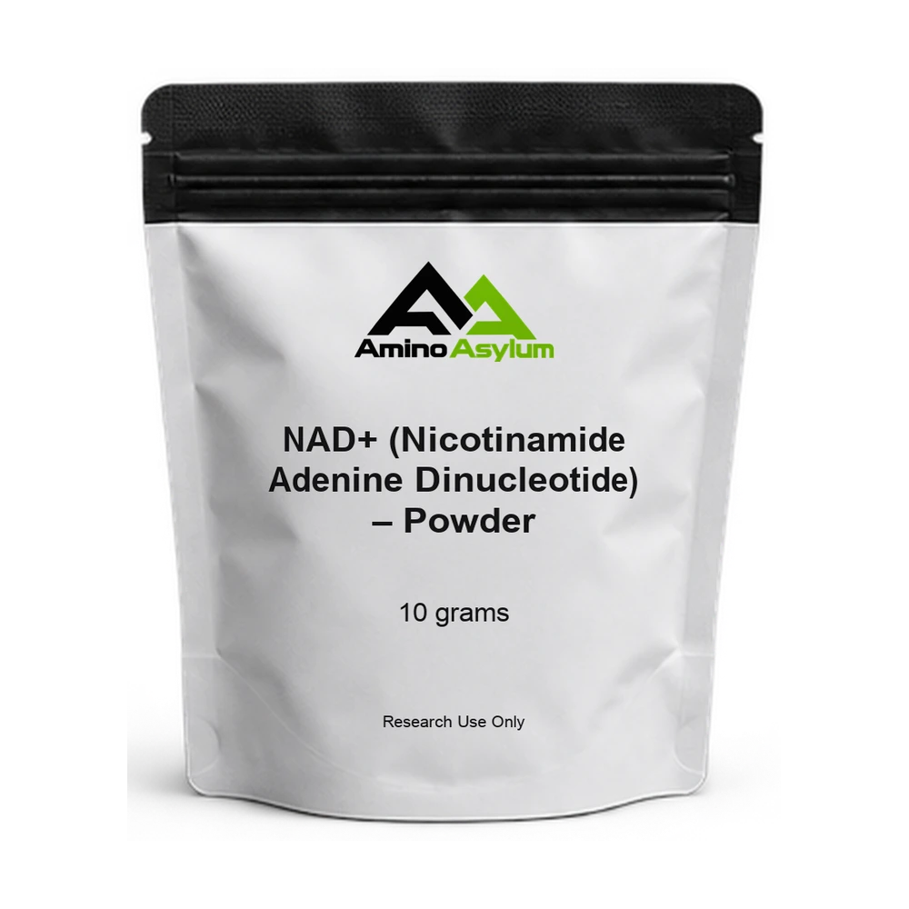 NAD+ (Nicotinamide Adenine Dinucleotide) – Powder, 10 grams — Amino Asylum