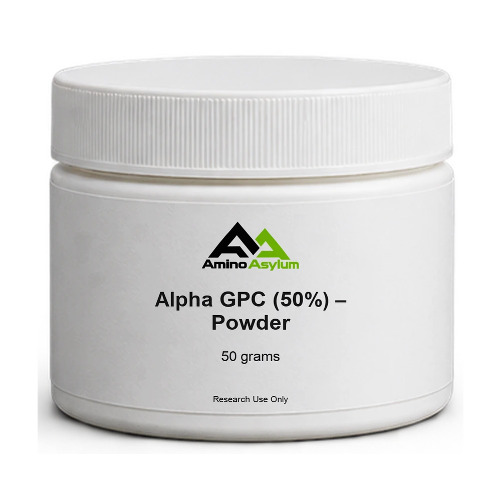 Alpha GPC (50%) – Powder, 50 grams — Amino Asylum
