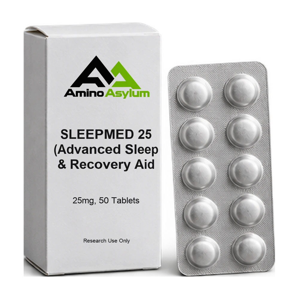 SLEEPMED 25 (Advanced Sleep & Recovery Aid 25mg, 50 Tablets) — Amino Asylum