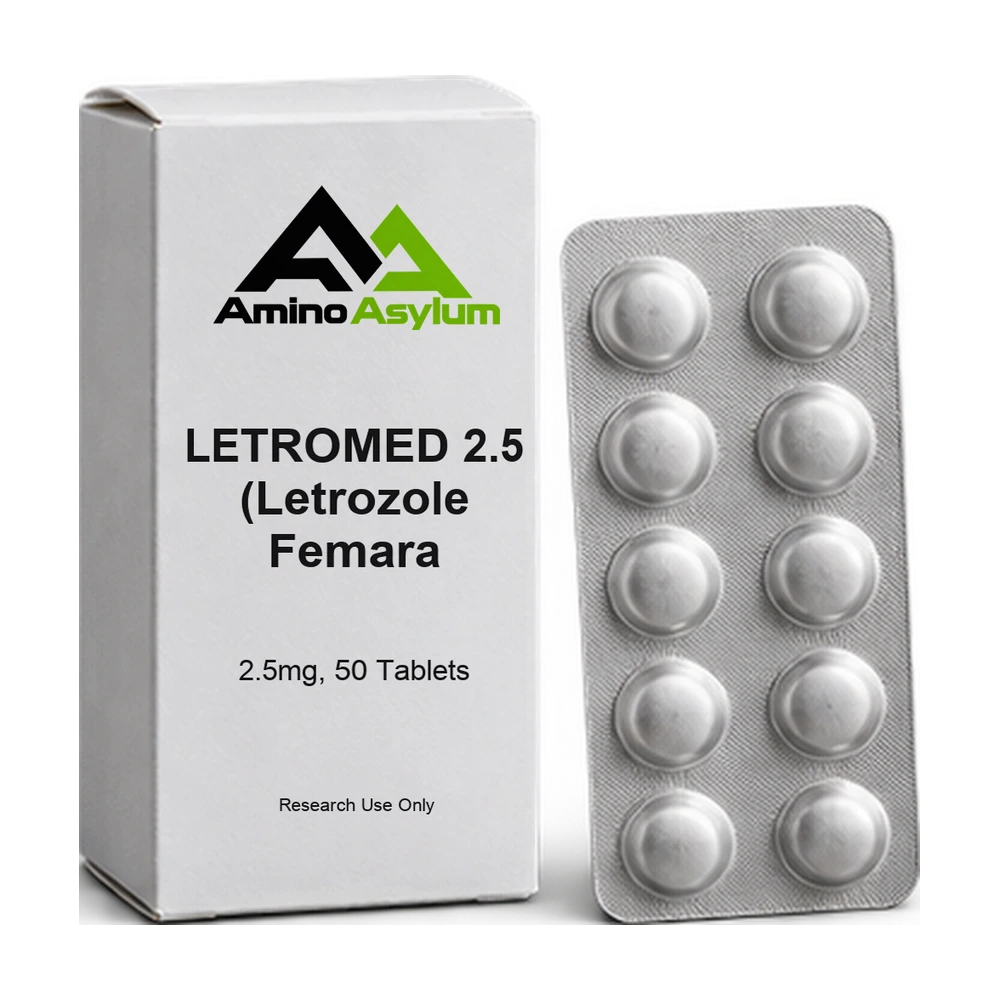 LETROMED 2.5 (Letrozole Femara 2.5mg, 50 Tablets) — Amino Asylum