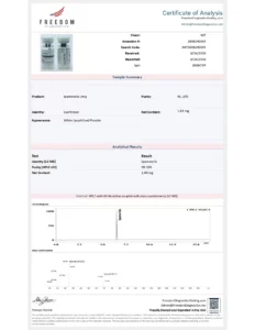 Ipamorelin 2mg lab report